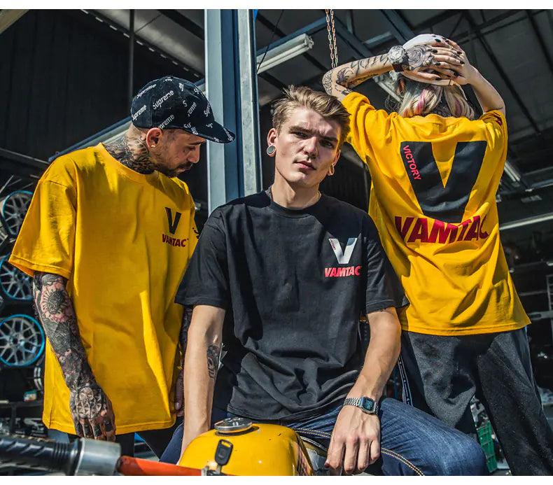 Hip Hop Short Sleeve Couple T-Shirt